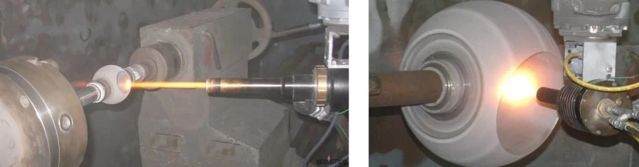 Valvola a sfera flangiata montata su perno per giacimento petrolifero